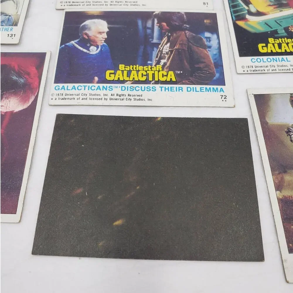 1978 Topps Battlestar Galactica Trading Cards Lot of 14 Vintage